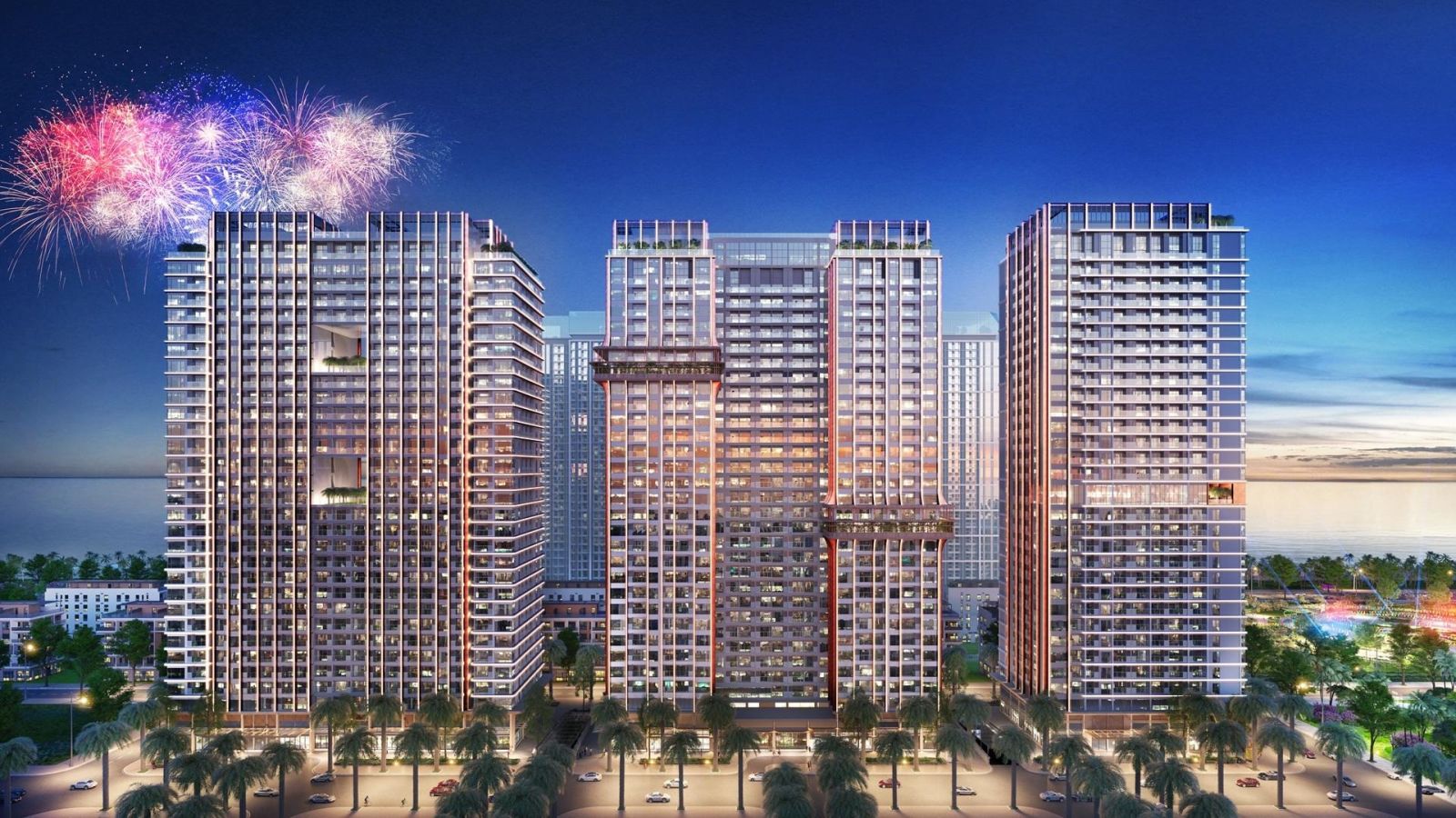 Sun Festo Town tọa lạc tại “ngã tư giao thương” của “kinh đô lễ hội” Sun Elite City