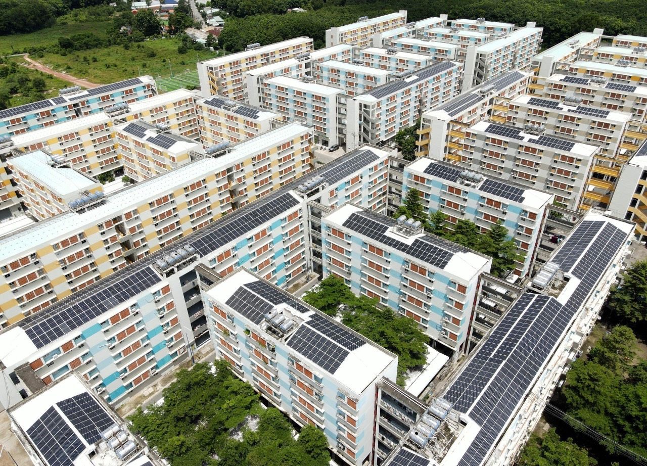 Khu nhà ở xã hội Định Hòa thuộc phường Chánh Hiệp, TP HCM
