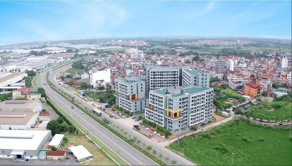 Khu nhà xã hội tại ô đất CT4 thuộc khu đô thị mới Kim Chung đã hoạt động từ quý IV/2021