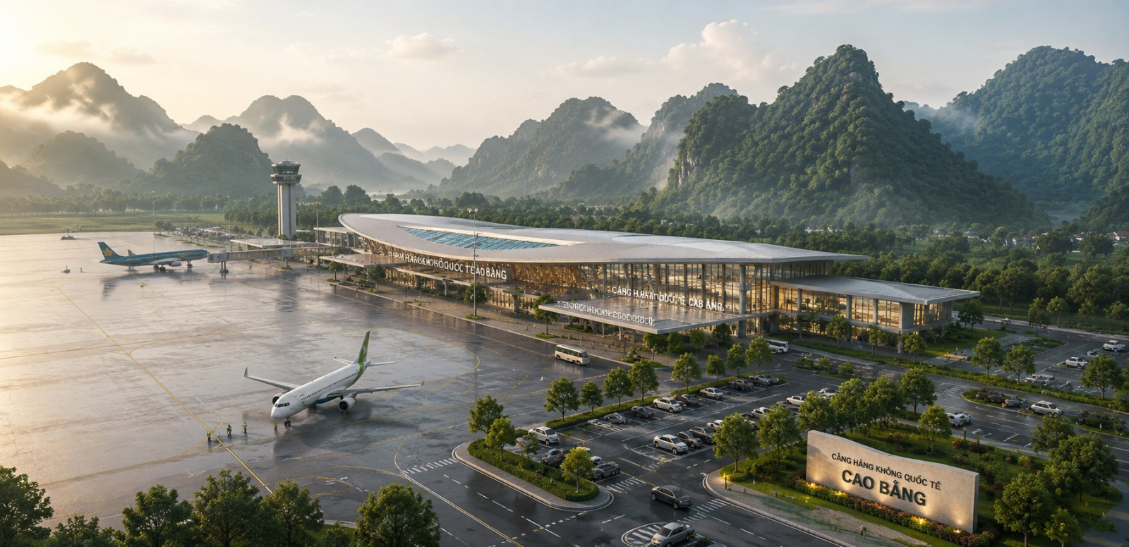 Sân bay Cao Bằng đạt chuẩn 4E, hướng tới đích đến 2 triệu hành khách/năm