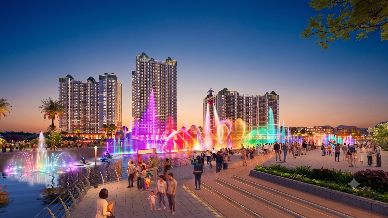 Chính sách Sun Early Key giúp nhà đầu tư giãn tiến độ thanh toán căn hộ The Fest lên đến 55 tháng.