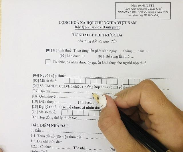 Ví dụ minh họa cách tính thuế chuyển nhượng đất. (Nguồn: Sưu tầm)