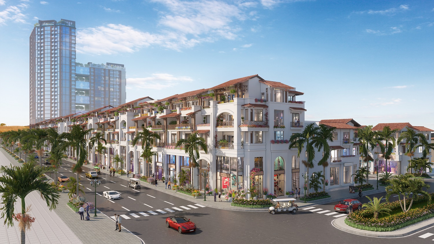 Phối cảnh phân khu The Sonata của Sun Symphony Residence tại Đà Nẵng