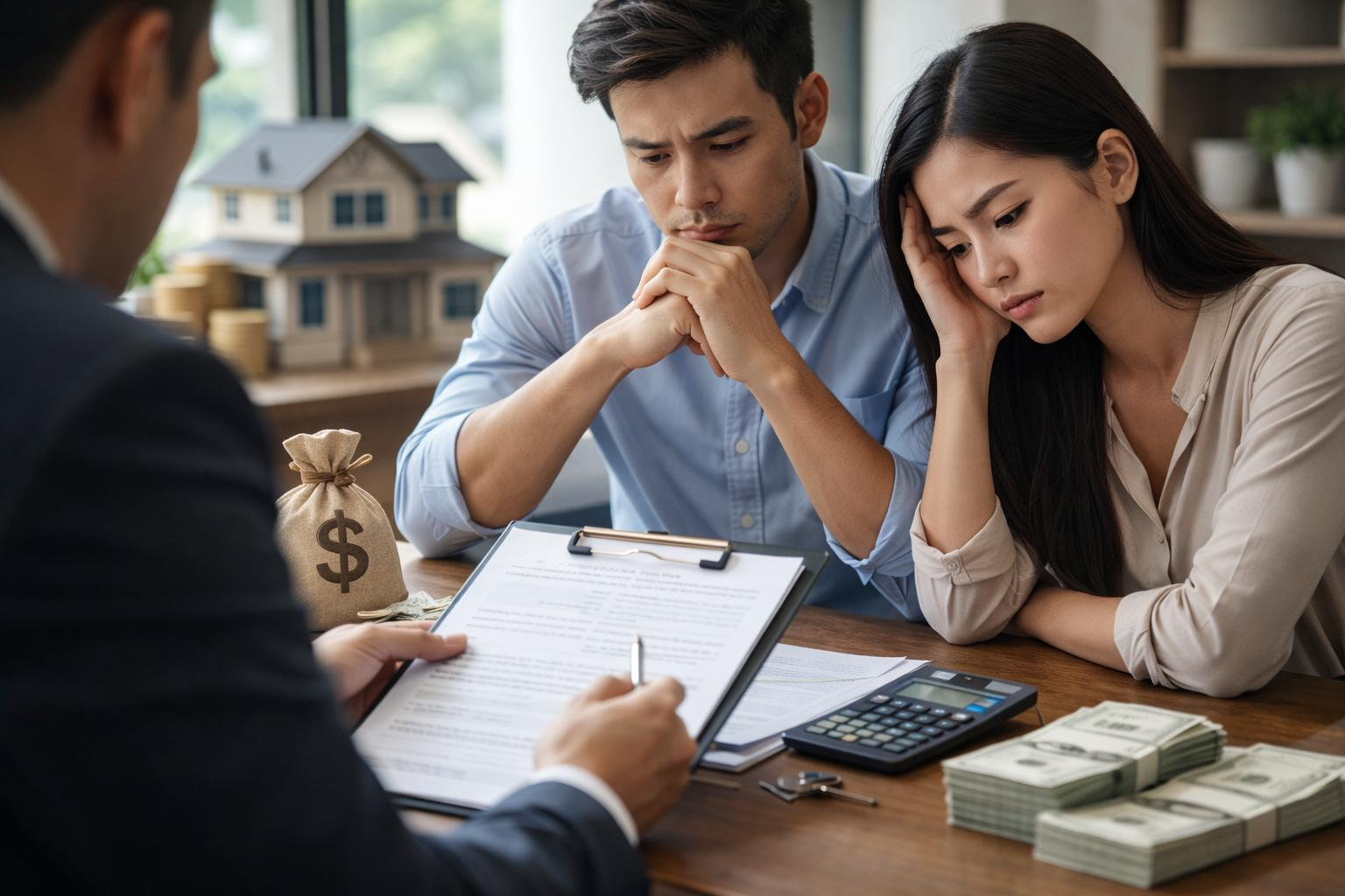 Người mua cần cân đối khoản vay với thu nhập trước khi quyết định mua nhà