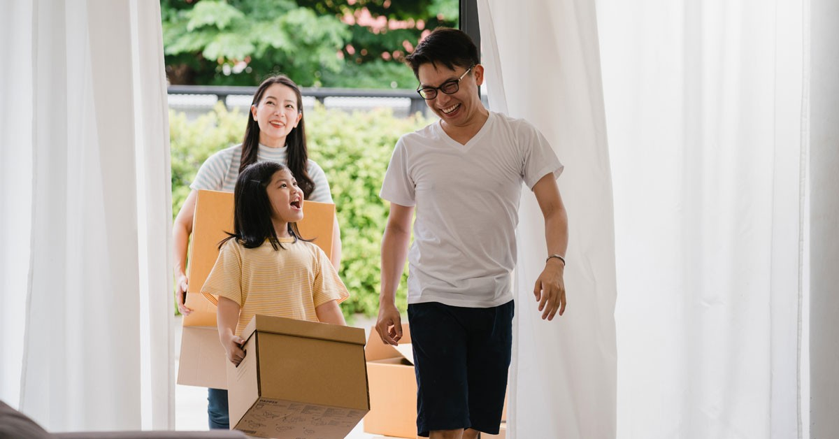 Dọn về nhà mới đánh dấu thời điểm gia đình bắt đầu cuộc sống tại nơi ở mới