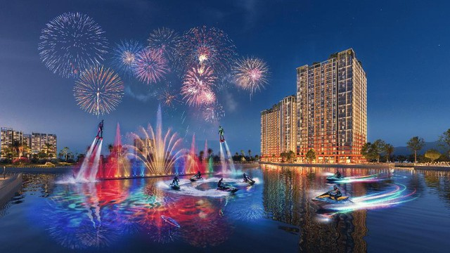 Sun Group hiện thực hóa iểu tượng giải trí đêm tại đảo lễ hội Festival Island thuộc đại đô thị Charmora City