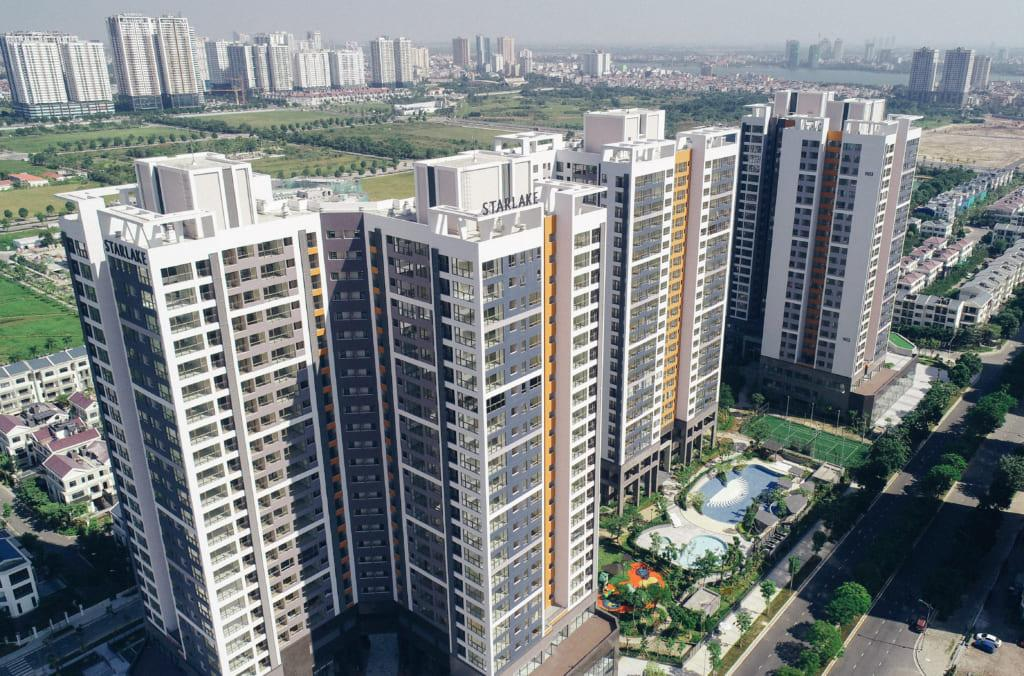 Starlake nổi bật với không gian đô thị được quy hoạch đồng bộ tại Tây Hồ Tây