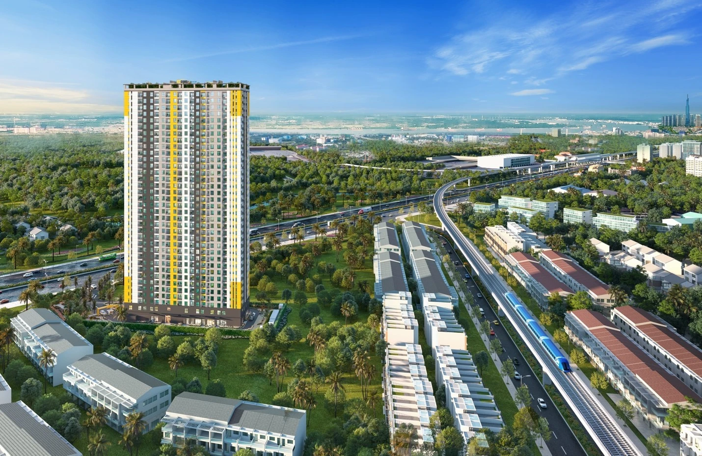 Căn hộ gần metro có thêm lợi thế tiếp cận nơi làm việc, trường học và các tiện ích đô thị