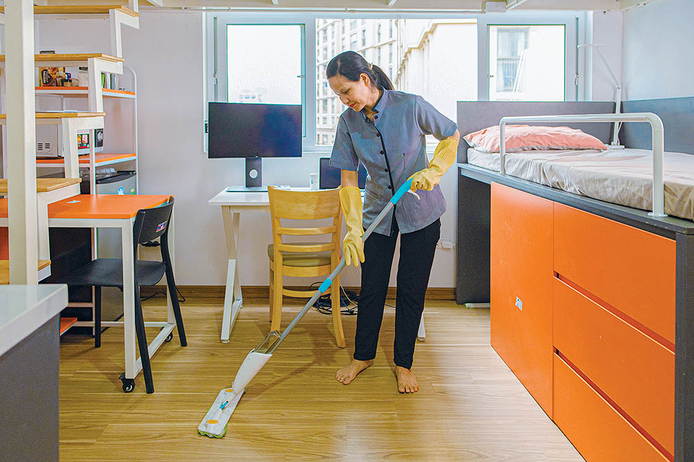 Giá thuê co-living cần được tính cùng các khoản phí dịch vụ và tiện ích đi kèm