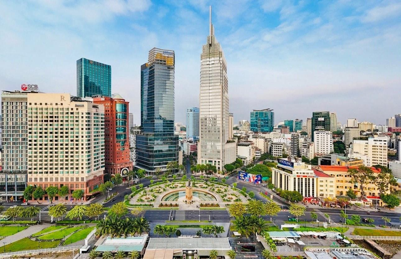 Khu trung tâm TP.HCM tập trung nhiều cao ốc văn phòng hạng A