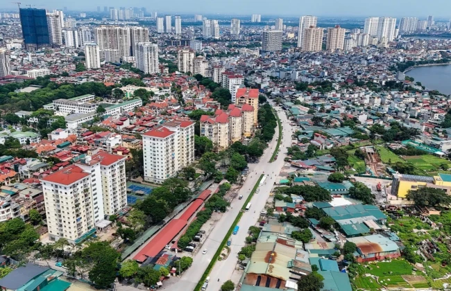 Vành đai 2,5 tăng tốc, bất động sản Cầu Giấy bước vào chu kỳ tăng giá mới