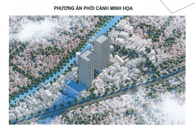 Hà Nội công bố quy hoạch cải tạo khu tập thể Trương Định, dự kiến xây 2 tòa chung cư 30 tầng